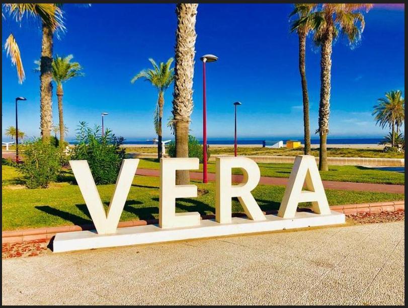 Apartamento Primera Linea De Playa Las Marinas Vera Exterior foto